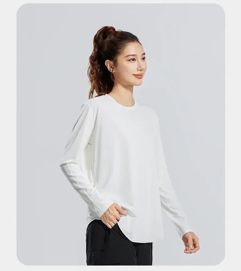 STOUREG – couverture de Yoga, vêtements de sport respirants, chemise de Fitness ample, hauts d'entra