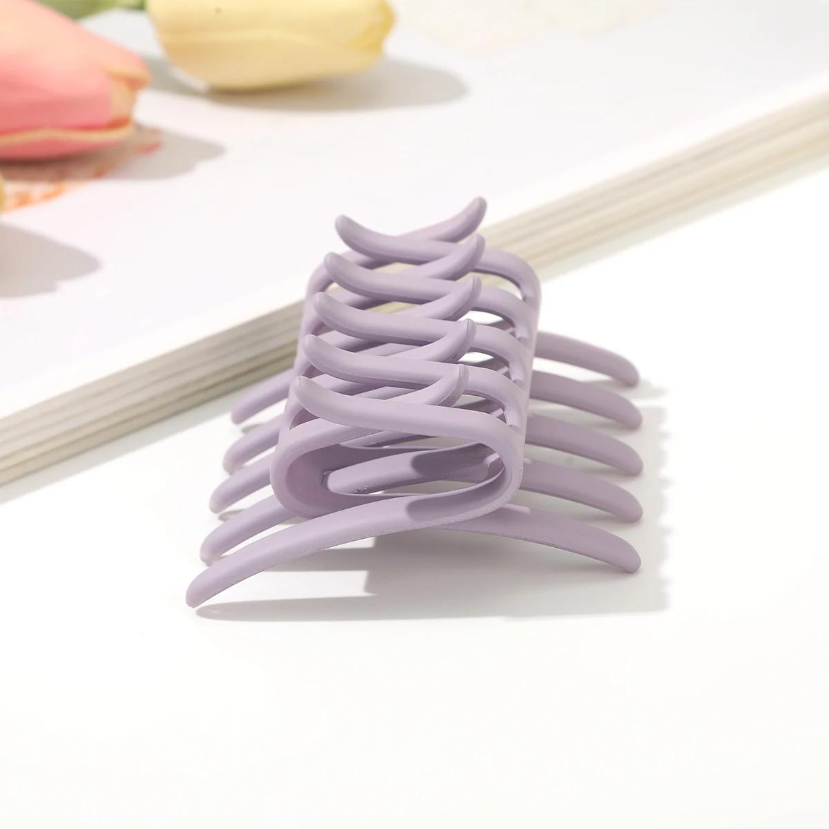 AWAYTR 11 couleurs Double face pince à cheveux peigne à cheveux pour les femmes givré denté peigne a
