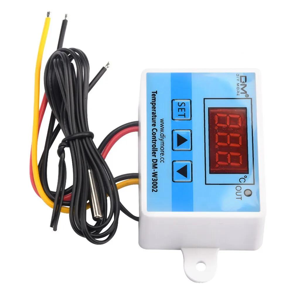 W3002 110V 220V LED régulateur de température numérique Thermostat thermorégulateur capteur compteur