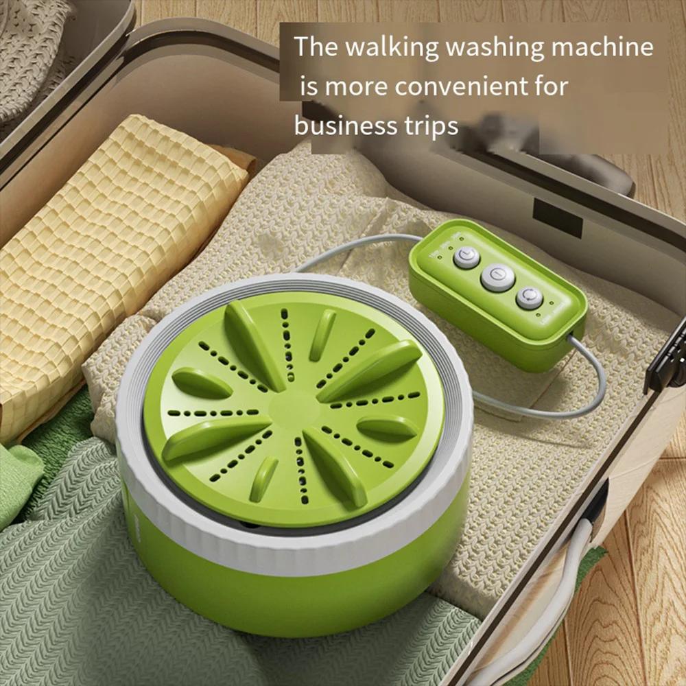 Mini Machine à laver Portable USB rotative Turbo fruits lave-vaisselle à ultrasons pour vêtements ma