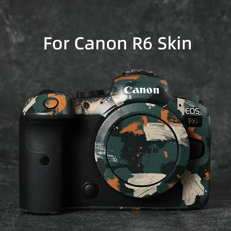 Round Skin-Film protecteur anti-rayures, autocollant pour appareil photo IL EOS R, R5, R6, RP, R7, R