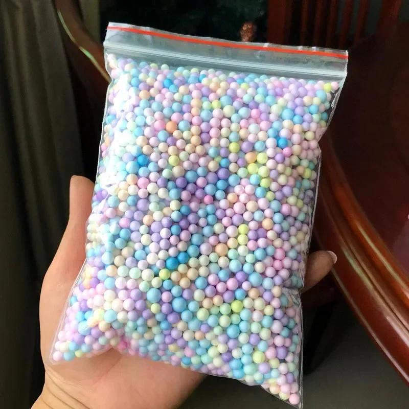 14000 pièces de remplissage de polystyrène boules de polystyrène bouteille bricolage boue de neige a