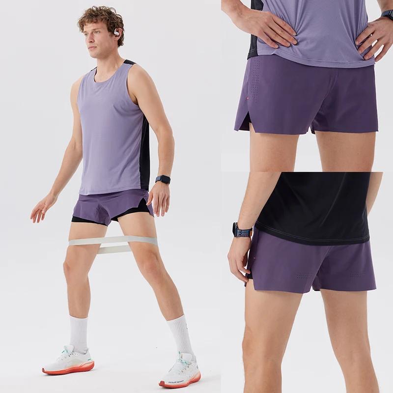 Short de course pour hommes, vêtements de sport, Fitness, entraînement, Jogging, confortables, respi