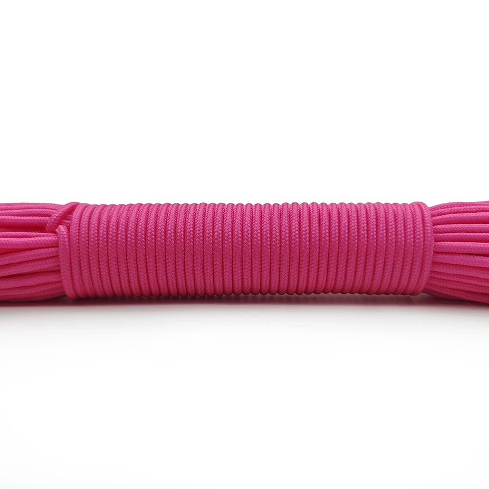 100ft 3mm Paracord lanière corde Parachute cordon randonnée Camping corde à linge Bracelet tactique