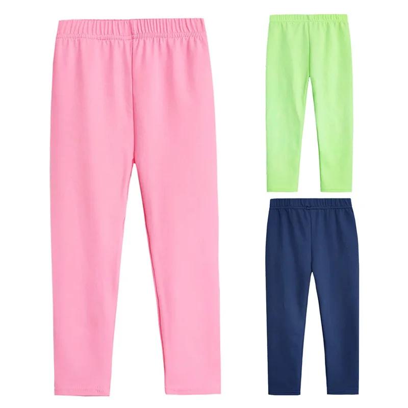 Leggings moulants solides pour enfants, pantalons pour documents, pantalons pour enfants, pantalons