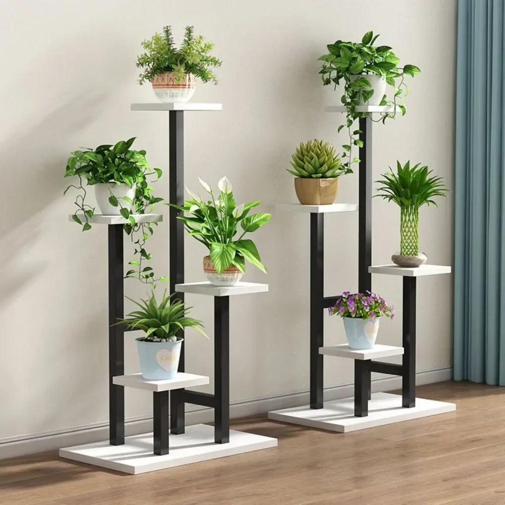 # Pour support de fleurs salon sur pied intérieur maison balcon multicouche fer Art intérieur et ext