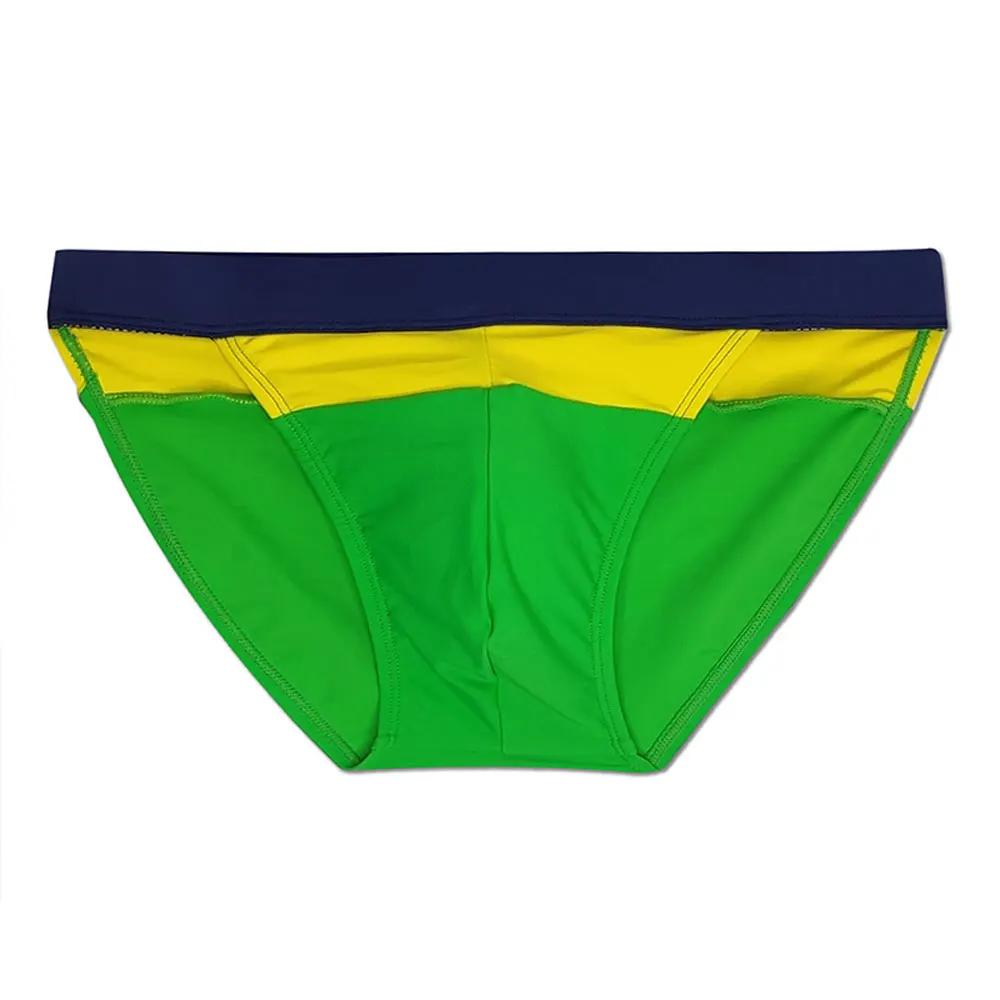 Slip Sexy maillot de bain Bikini serré extensible maillot de bain hommes marque Surf été plage panta