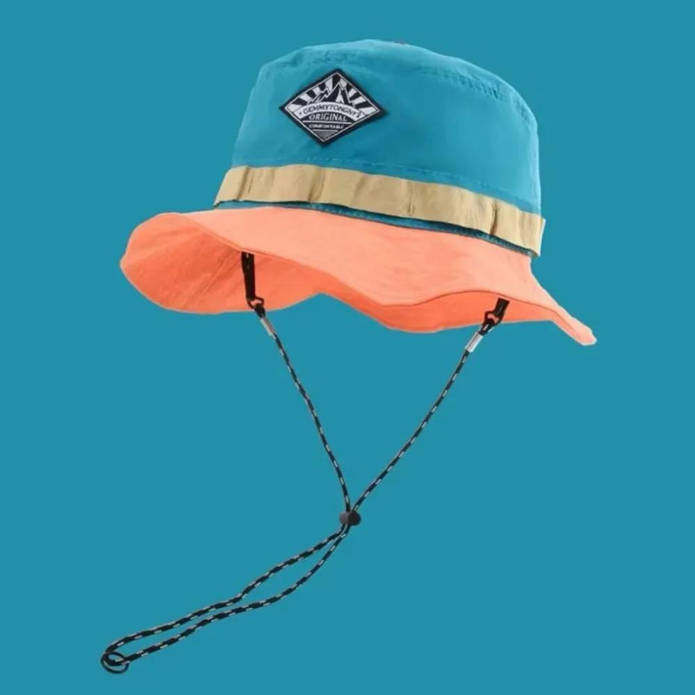 Chapeau de pêcheur japonais pour loisirs et vacances, chapeau de bassin à séchage rapide, chapeau pl