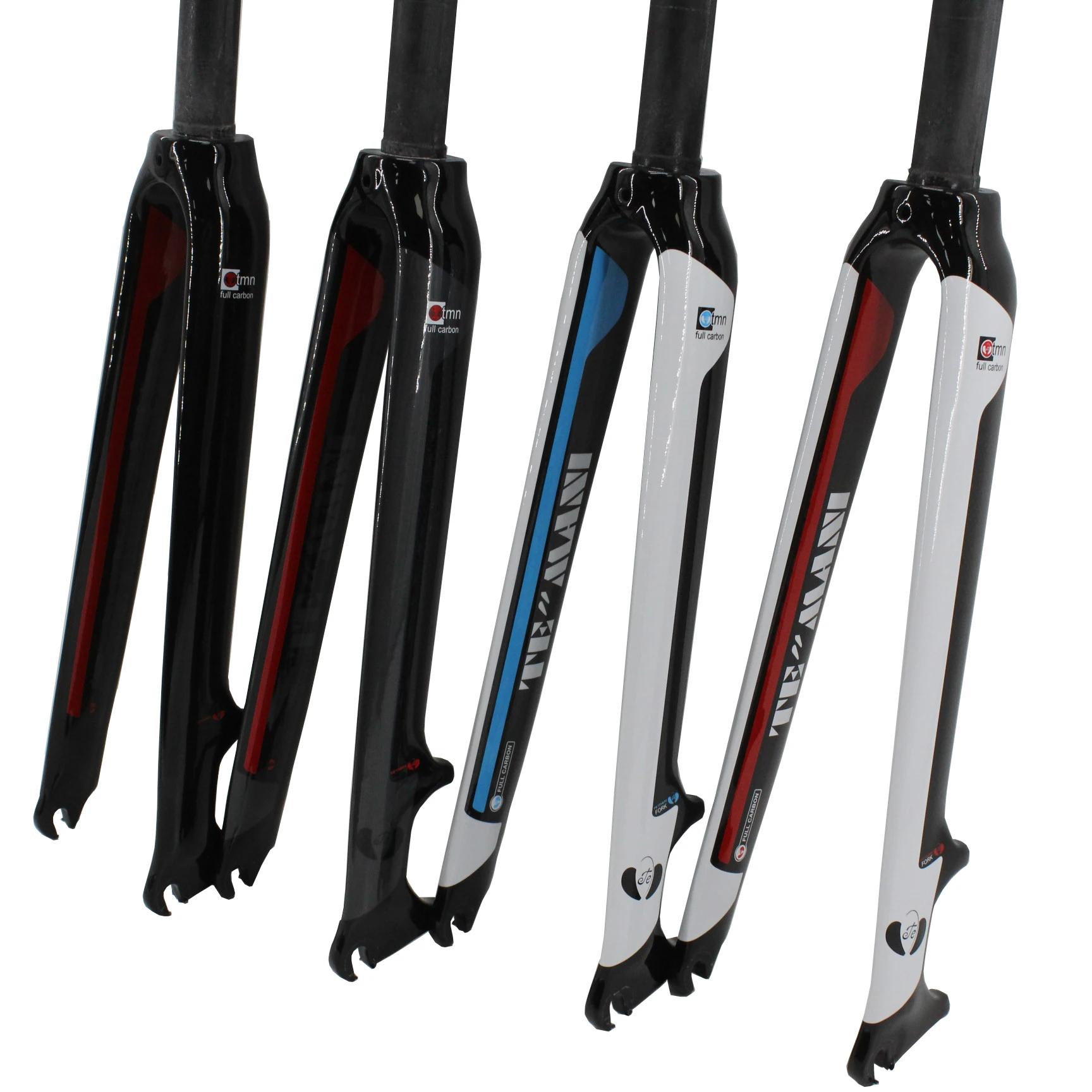 TEMANI-Fourche avant de vélo de course en fibre de carbone 3K, 700C, frein à disque, 4 couleurs