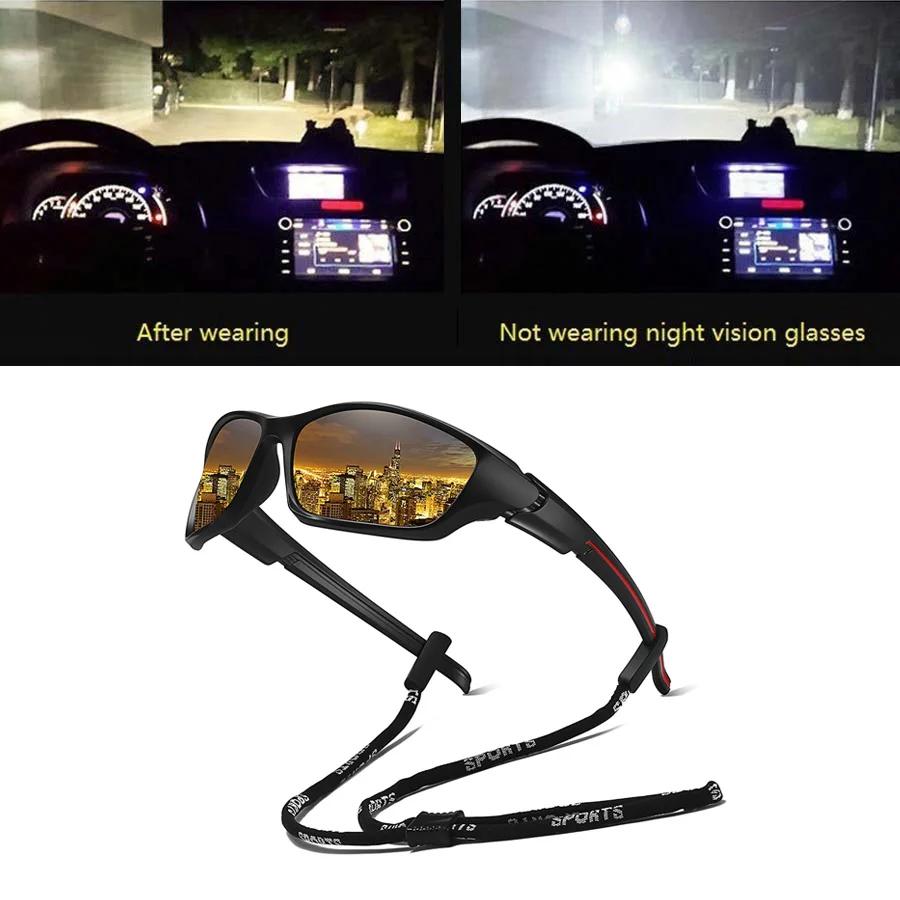 Lunettes de soleil de sport avec chaîne pour hommes et femmes, idéales pour la course, l'alpinisme,