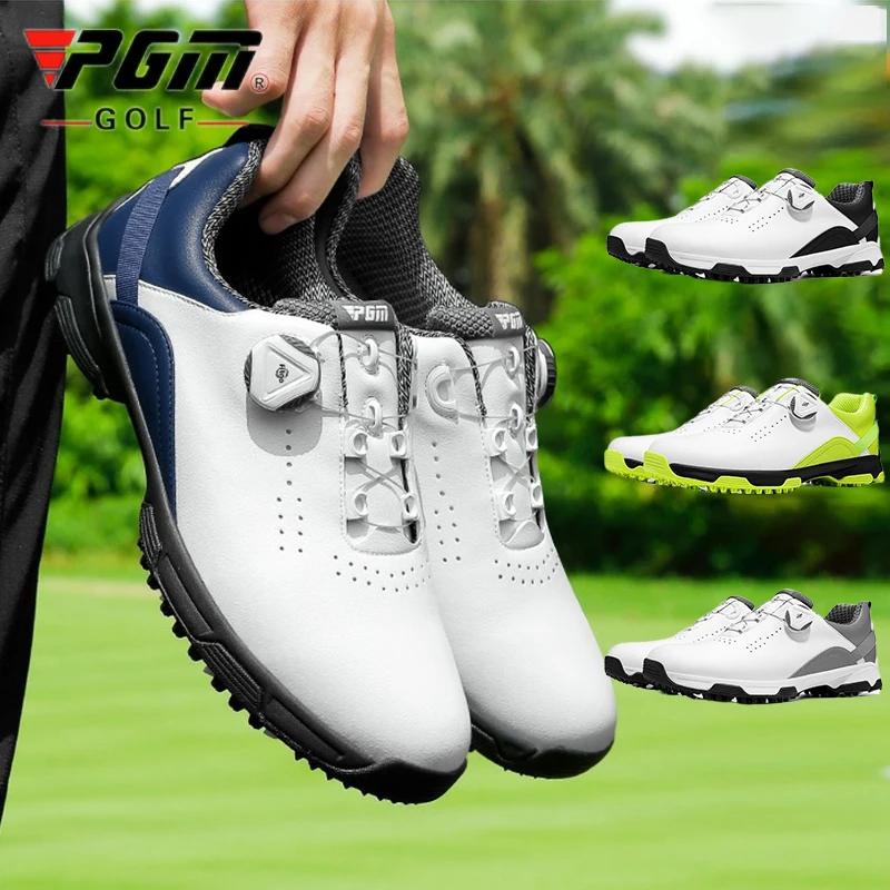 Chaussures de golf homme imperméables - Baskets légères anti-dérapantes pour sport extérieur neufes