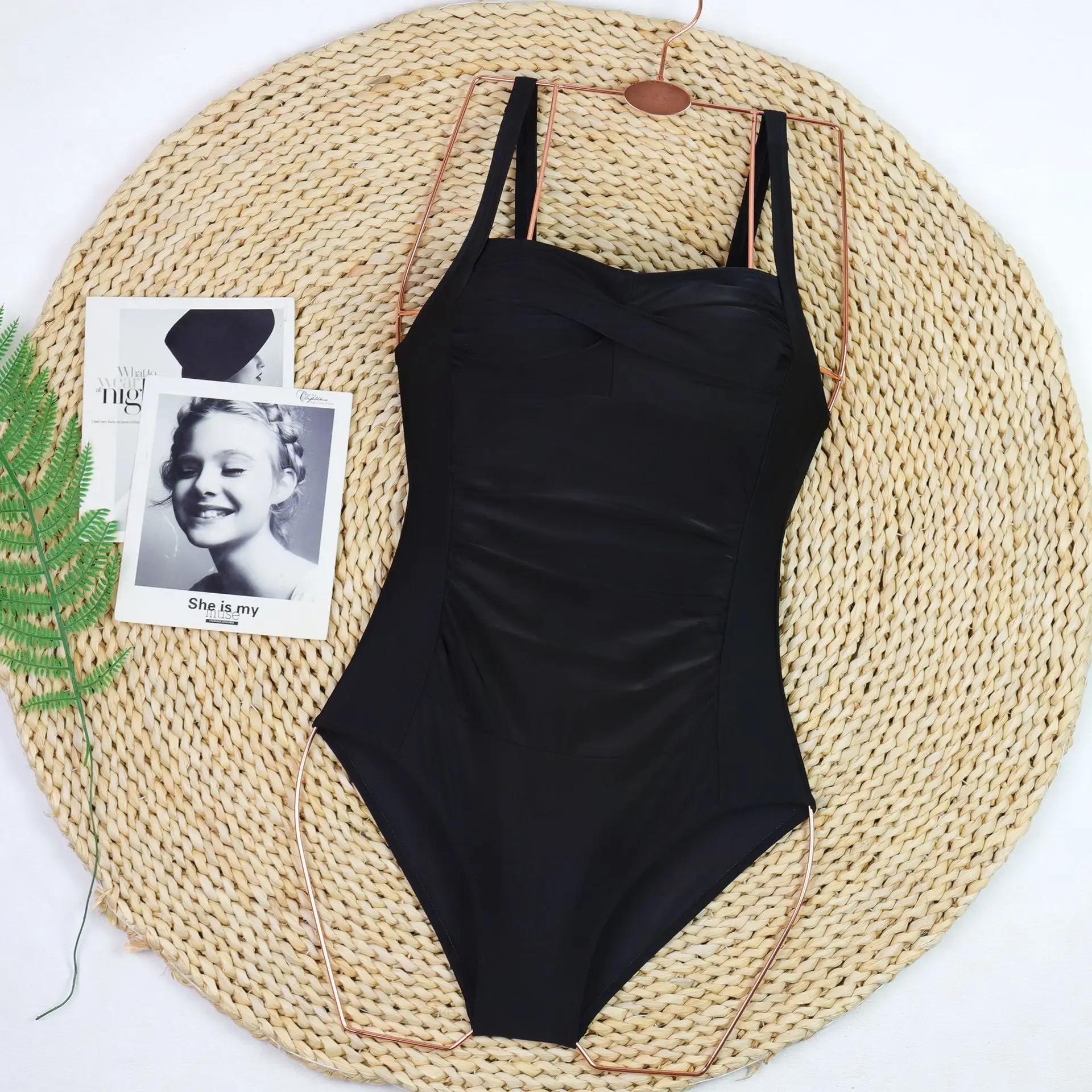 Maillot de bain une pièce push-up sexy grande taille 2024 plage été