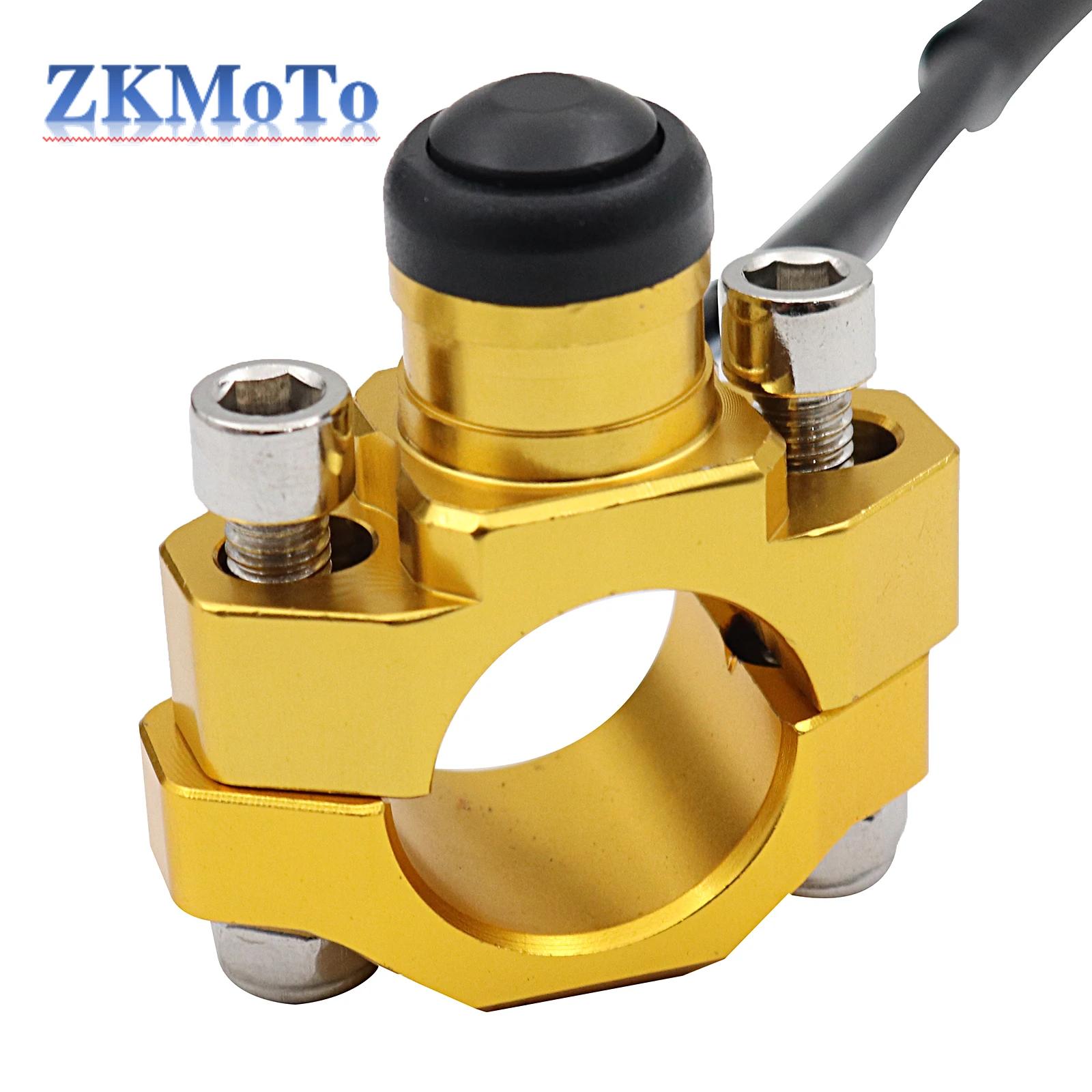 Interrupteur marche/arrêt de démarrage/arrêt en aluminium CNC pour moto, accessoire universel pour K