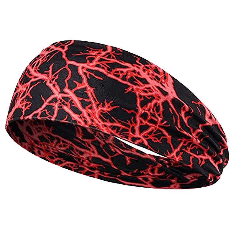 Bandeau sport anti-transpiration unisexe pour fitness, course et yoga - Absorption optimale des cheveux