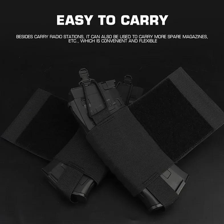 Gilet de chasse Wingman V2 Ferro Style élastique pour radios, sac porte-revues, pochette FCPC V5 Air