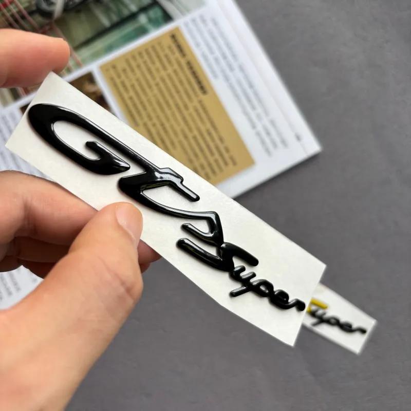 Adhésif souple 3D pour moto, pour Vespa Piaggio GTS300 GTSsuper, étiquette autocollante avec LOGO ét
