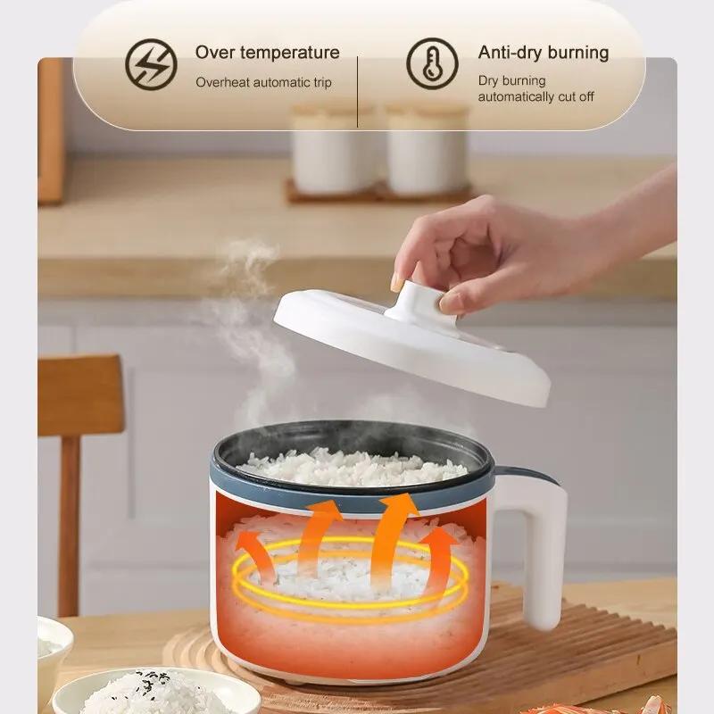 Cuiseur à riz électrique antiadhésif, multi-cuiseur mécanique intelligent, marmite à riz cuit à la v