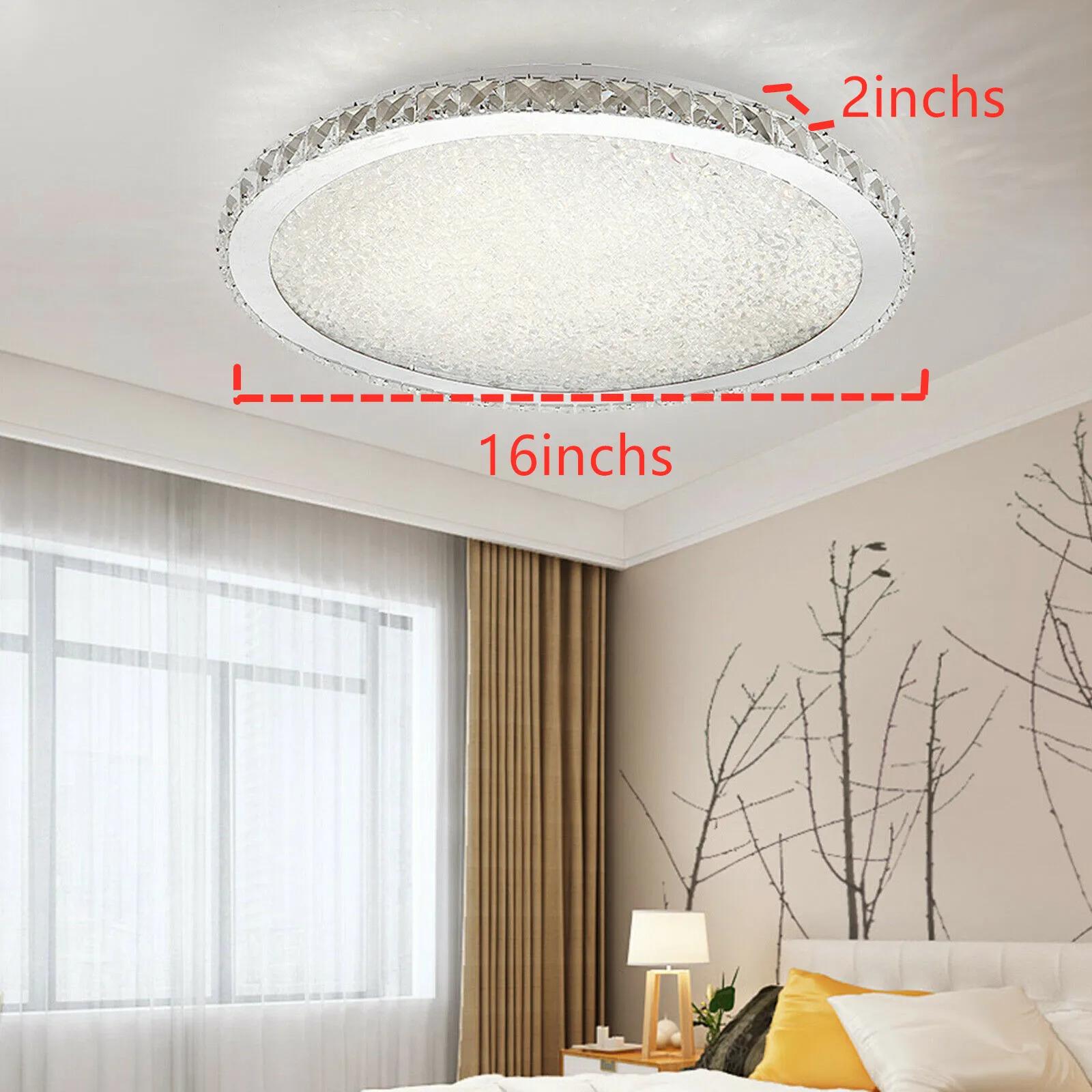 LOYALHEARTD-Plafonnier LED Rond en Clip au Design Moderne, Luminaire Décoratif de Plafond, avec Gout