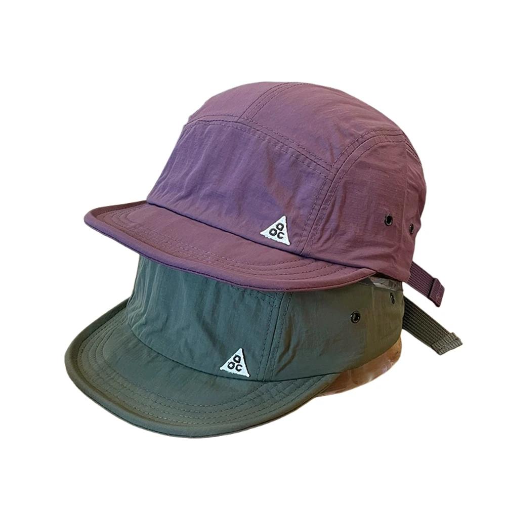 Casquette de Baseball à séchage rapide pour l'extérieur, chapeau de Baseball coréen à bord court pou