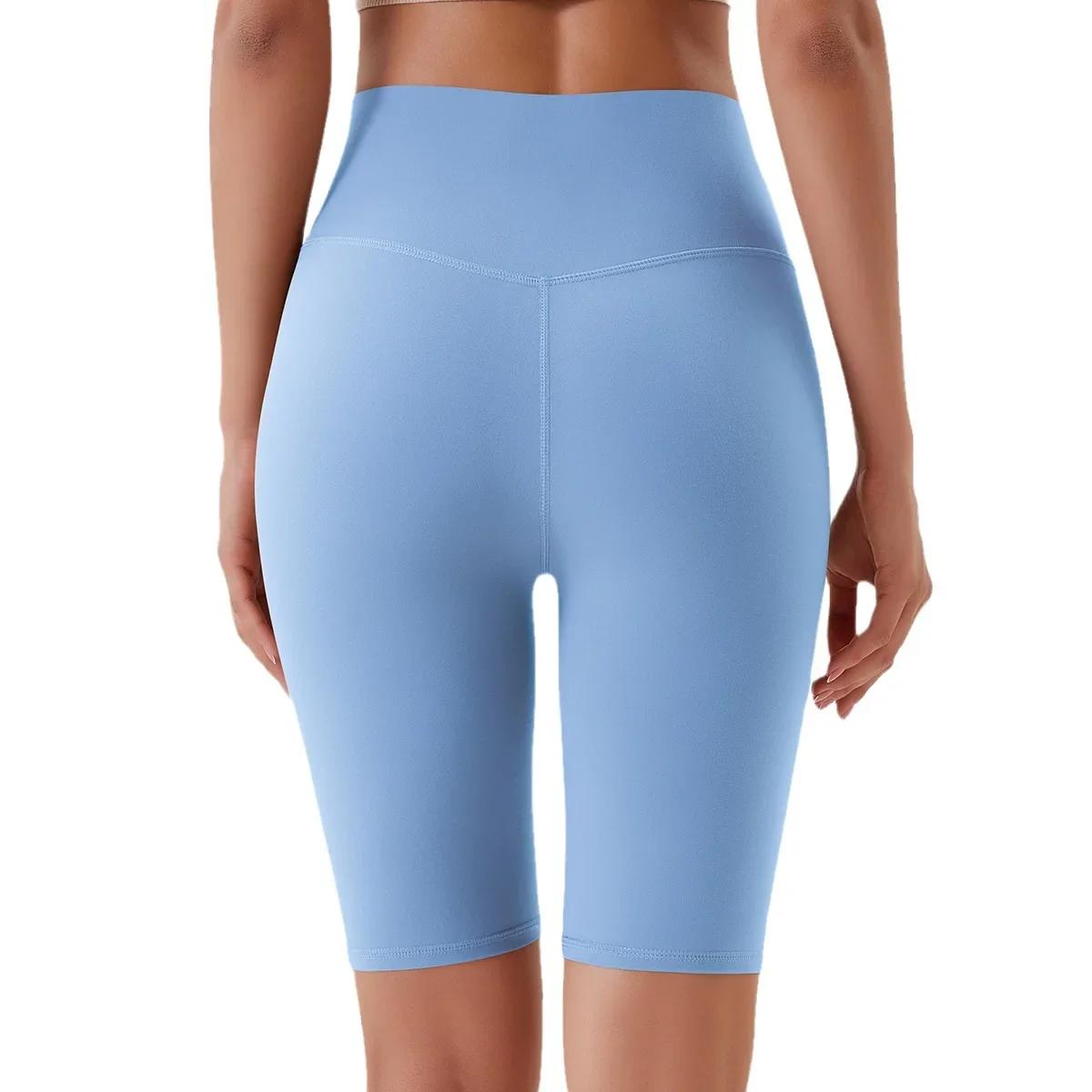 Short de yoga taille haute pour le levage des fesses, legging de yoga sans couture pour l'été, vêtem