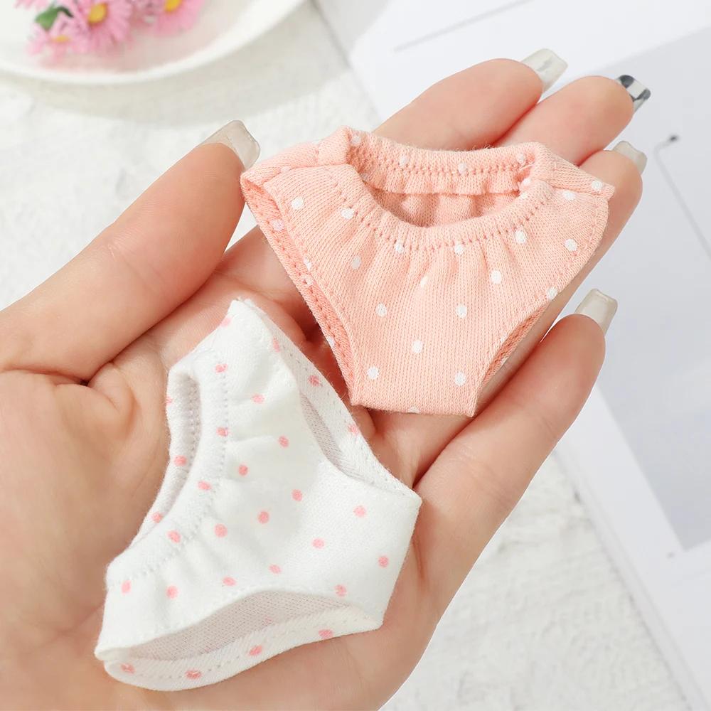 Sous-vêtements à rayures pour poupées Blythe, 60CM, 1/6 slips pour maisons de poupées, jouets pour e