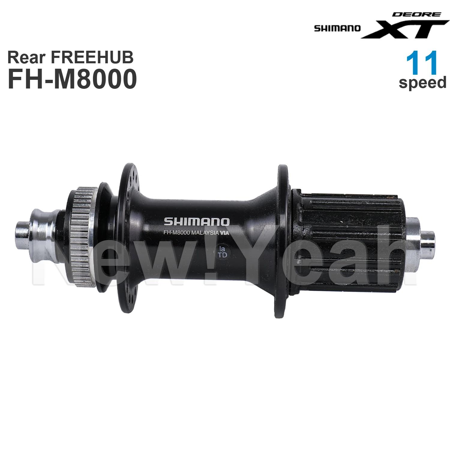 SHIMANO DEORE XT M8000 HUB Groupset Moyeu avant HB-M8000 100 mm et arrière FREEHUB FH-M8000 135 mm a
