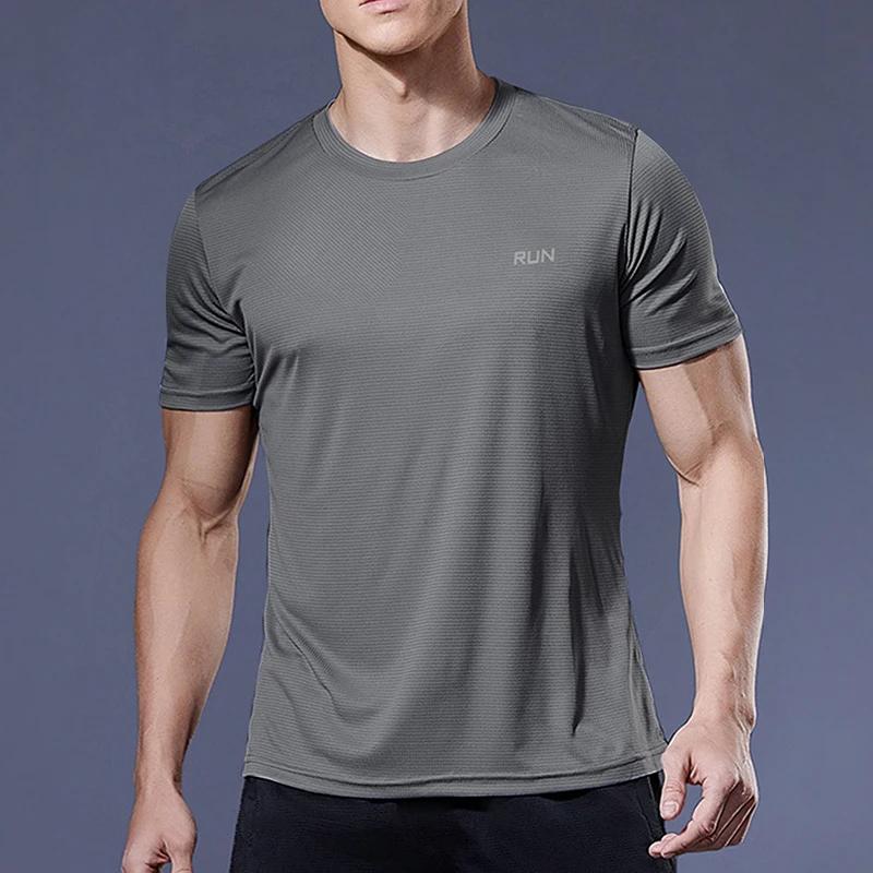 Chemises de Course Hommes Séchage Rapide Compression - T-Shirts Fitness Football Gym