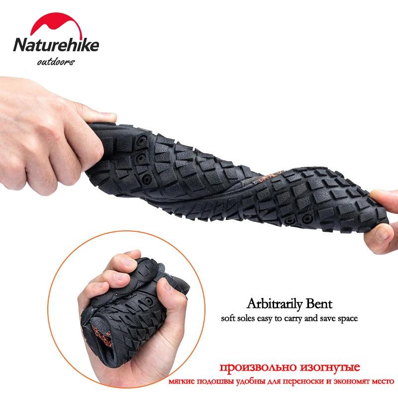 Natureifa-Chaussures de pataugeoire coordonnantes pour hommes et femmes, chaussures d'eau à séchage