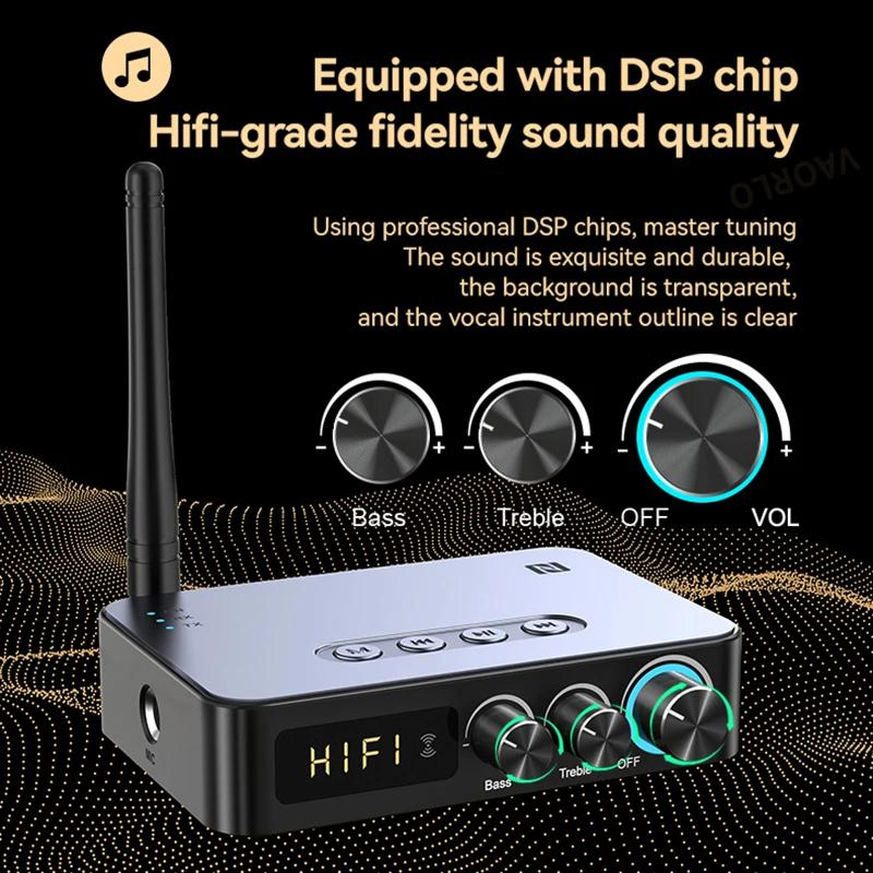 Récepteur et transmetteur Audio Bluetooth M9/M9Pro, adaptateur sans fil DSP, NFC/AUX/RCA/USB u-disk/