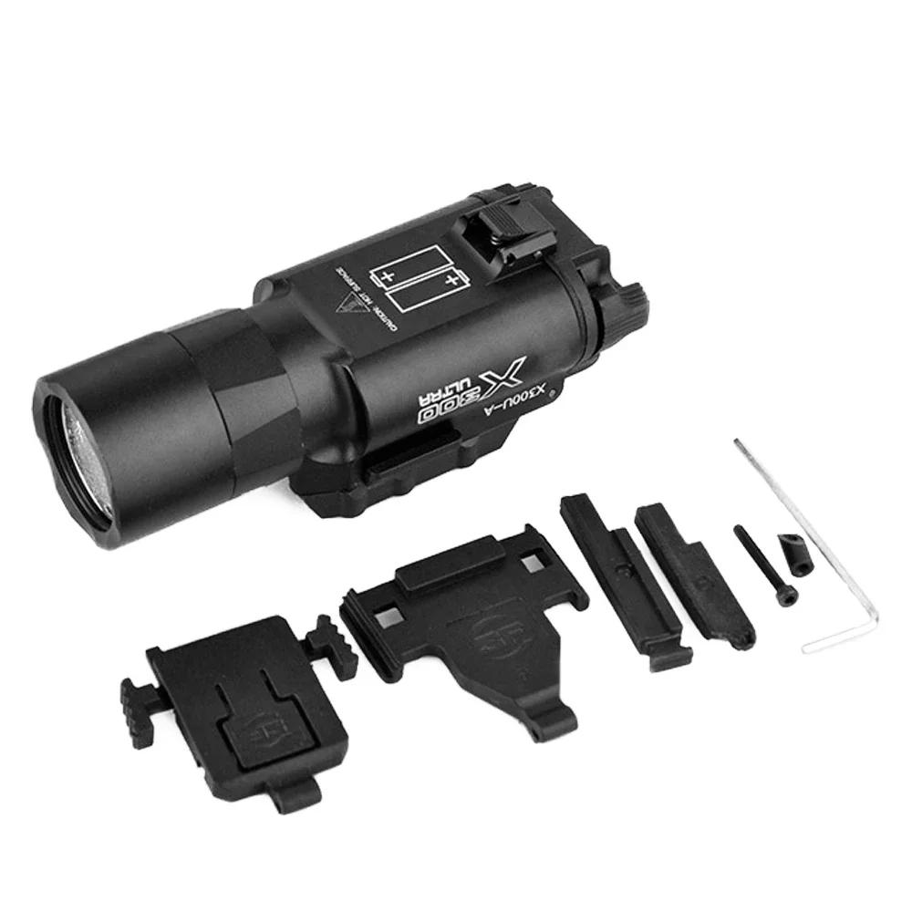 Lampe de poche pour odorSurefir X300/X300U Ultra Dulsoft Glock 17/19, éclairage d'identification pou