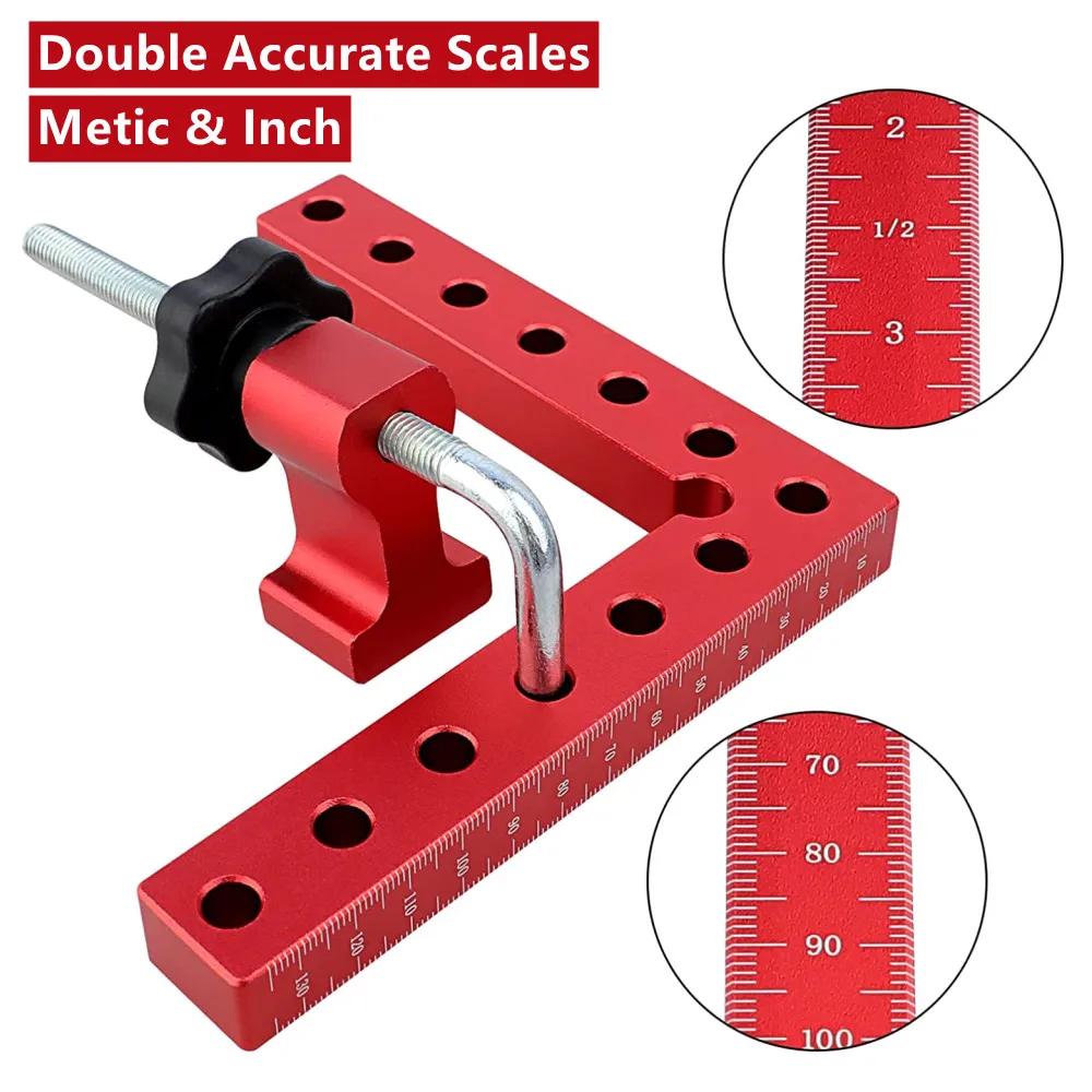 Carrés de positionnement en alliage d'aluminium à 90 degrés, Clip à Angle droit, pince d'angle de Ty