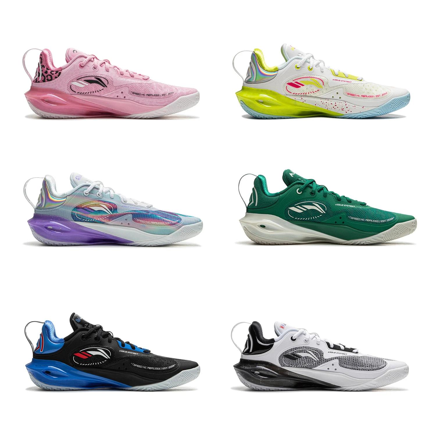 Li-Ning SPEED XI – chaussures de basket-ball professionnelles pour hommes, baskets stables avec cous