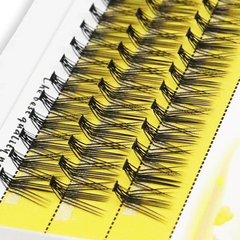 Extensions de cils en vison naturel, nouveaux grappes de cils bouclés 20D C/D/L, cils personnels, ci