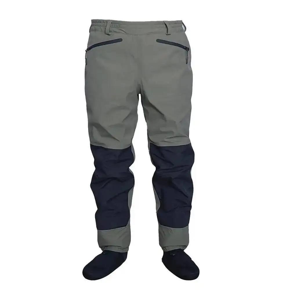 3 couches respirant imperméable à l'eau pêche à la mouche taille cuissardes bas haut pantalon Wader