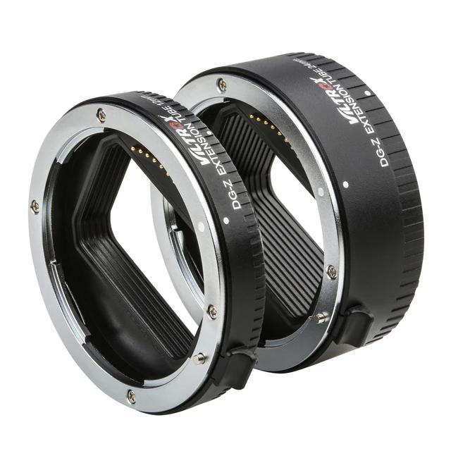 Viltrox DG-Z Nikon Z Auto Focus Tains Macro Extension Tube Adaptateur d'objectif pour Nikon Z Mount