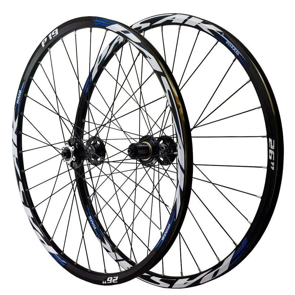 Pasak-Jeu de roues VTT Aro 29 27.5 26 jantes à pneu, frein à disque 32h QR 5mm F9x100 R9x135 THRU 15