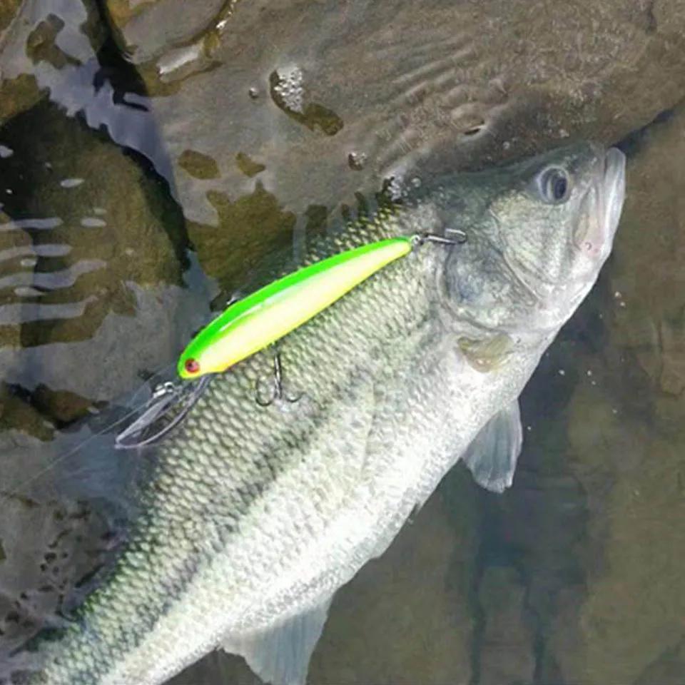 WALK FISH 1 pièces appât dur 115mm 11.6g qualité méné leurre de pêche manivelle Wobble profondeur 3-