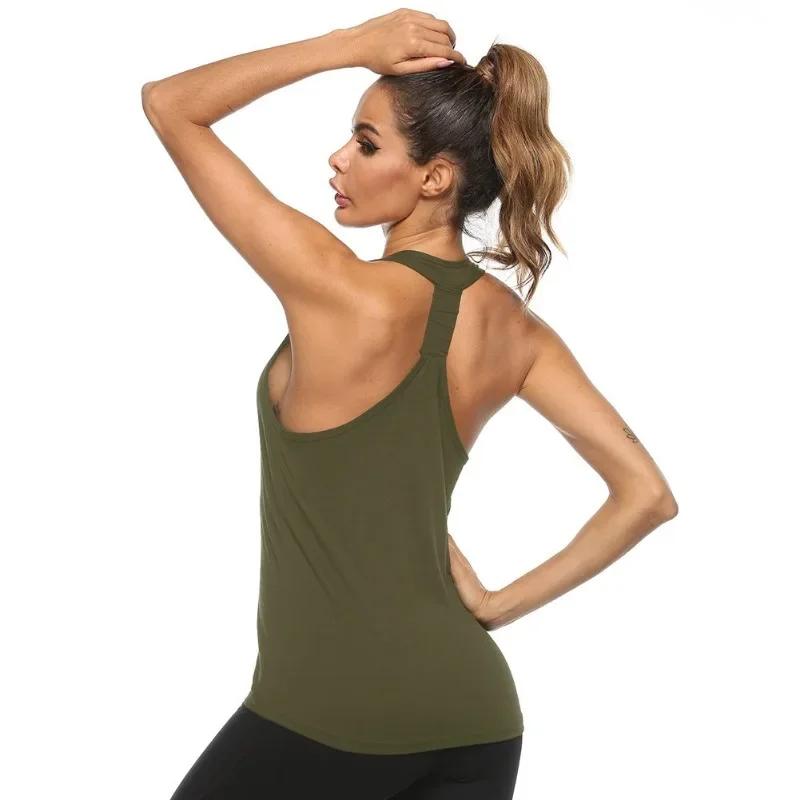 STOUREG Beauty Back Chemise de yoga pour femme, débardeur de sport à séchage rapide, débardeur de fi