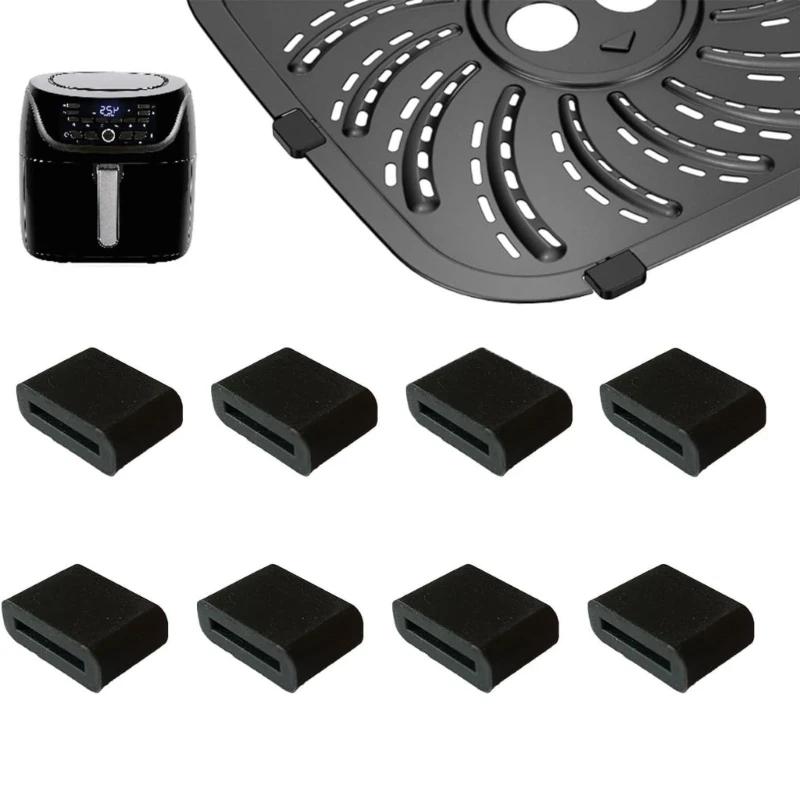 Le pied résistant à chaleur friteuse silicone protège les pare-chocs durables silicone friteuse d'ai
