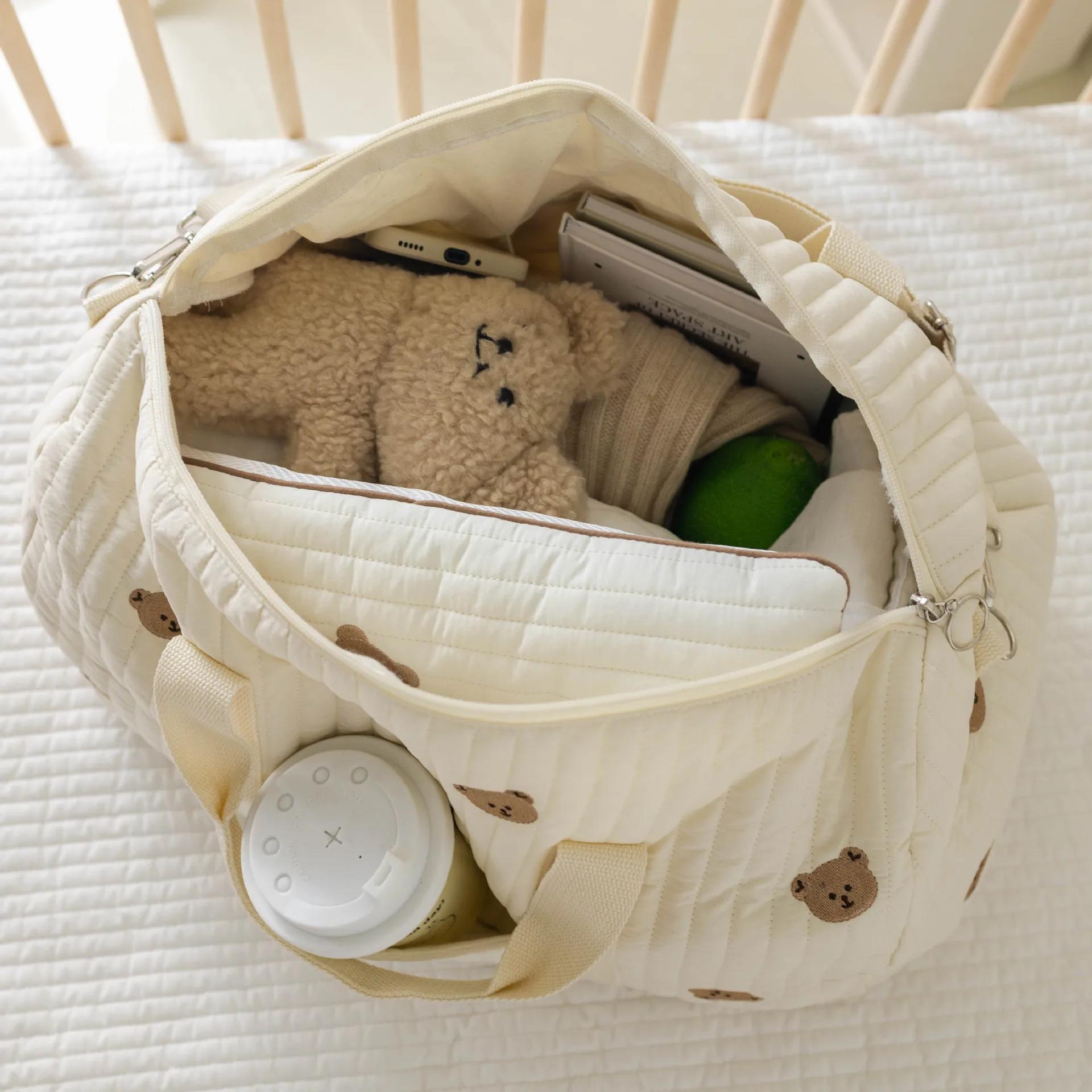 Grand sac de maternité pour maman, sac de rangement pour couches de bébé, grande capacité, organisat
