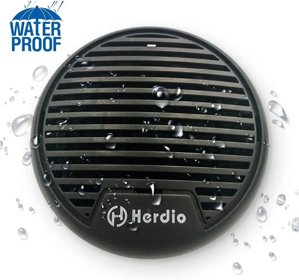 Herdio-Hautréusétanches pour bateau marin, haut-parleur Bluetooth pour moto, système audio stéréo po