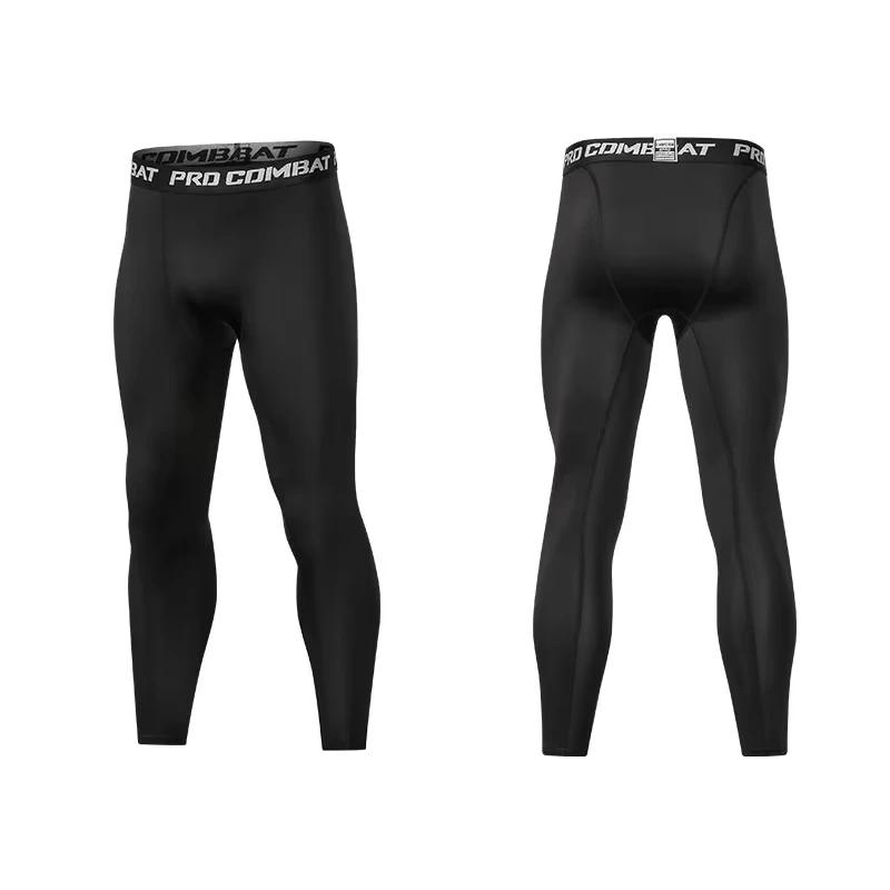 Pantalons de Compression pour hommes, collants de sport, basket-ball, Leggings secs et frais, couche