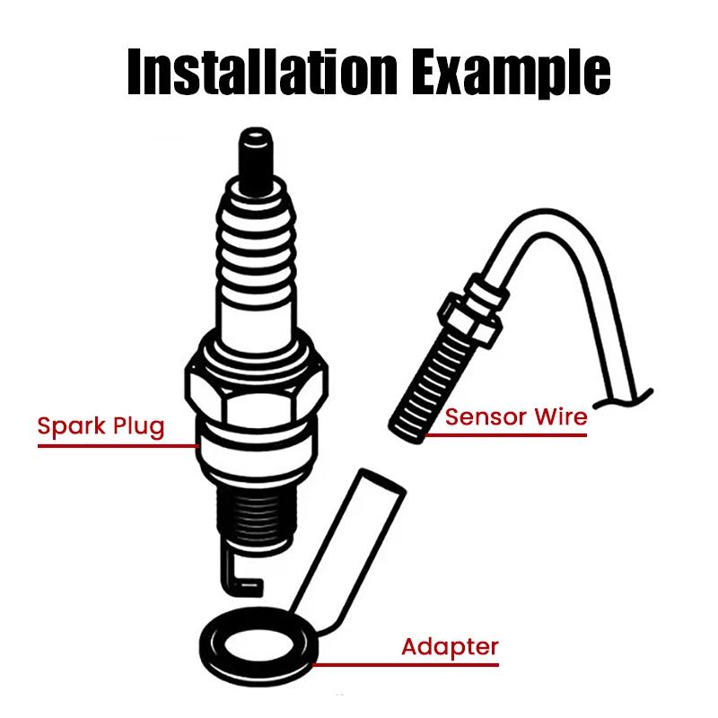 Capteur de température de culasse de moto, thermomètre pour nmax125, XPrévention 250, 300, NMAX, CB,