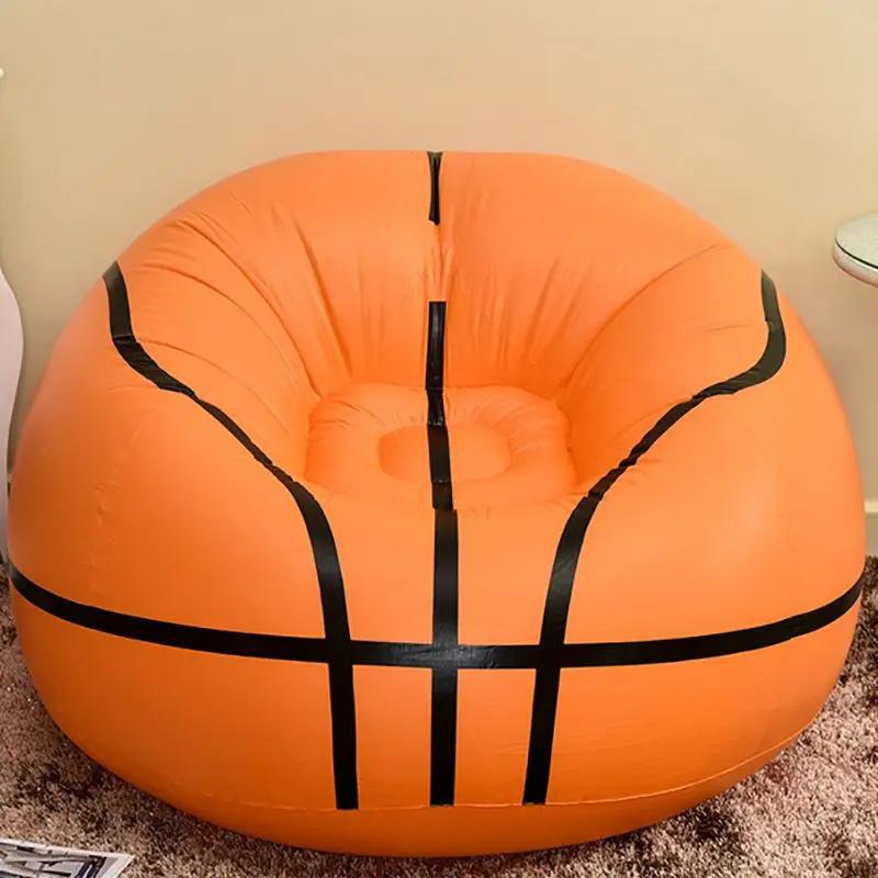 Canapés gonflables en PVC, chaise de fête Artic d'intérieur, canapé paresseux, canapé pliant de styl