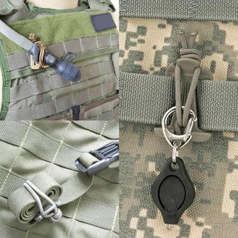 1/2/5 pièces sac à dos boucle pince mousqueton équipement de survie outils mousqueton Clips en plein