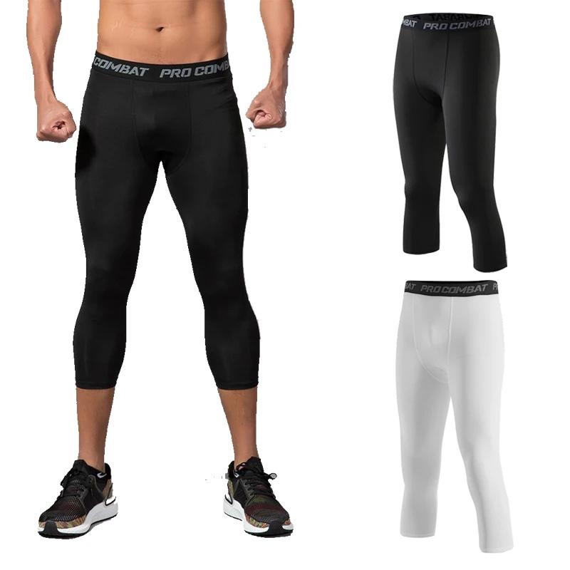 Shorts d'entraînement pour hommes Vêtements de sport Collants de course Leggings de gymnastique Coll