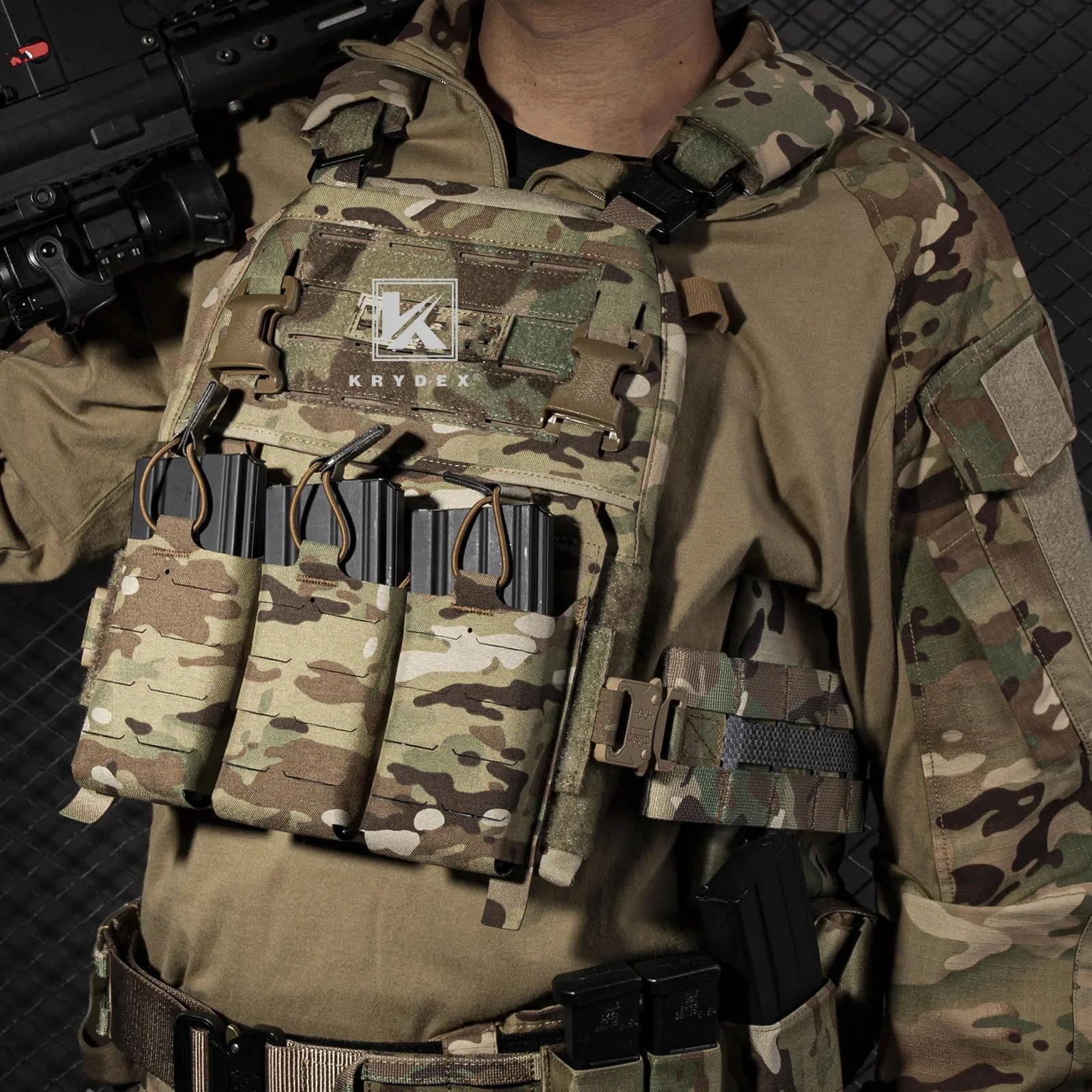 KRYDEX – Kit d'adaptateur de ceinture à boucle métallique tactique à dégagement rapide, pour FCPC V5