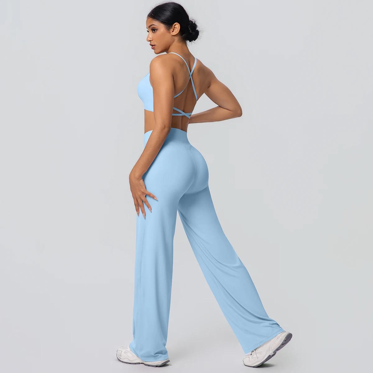 Costume de sport de Yoga pour femmes, beau dos Sexy, sous-vêtements de Yoga avec coussinet de poitri