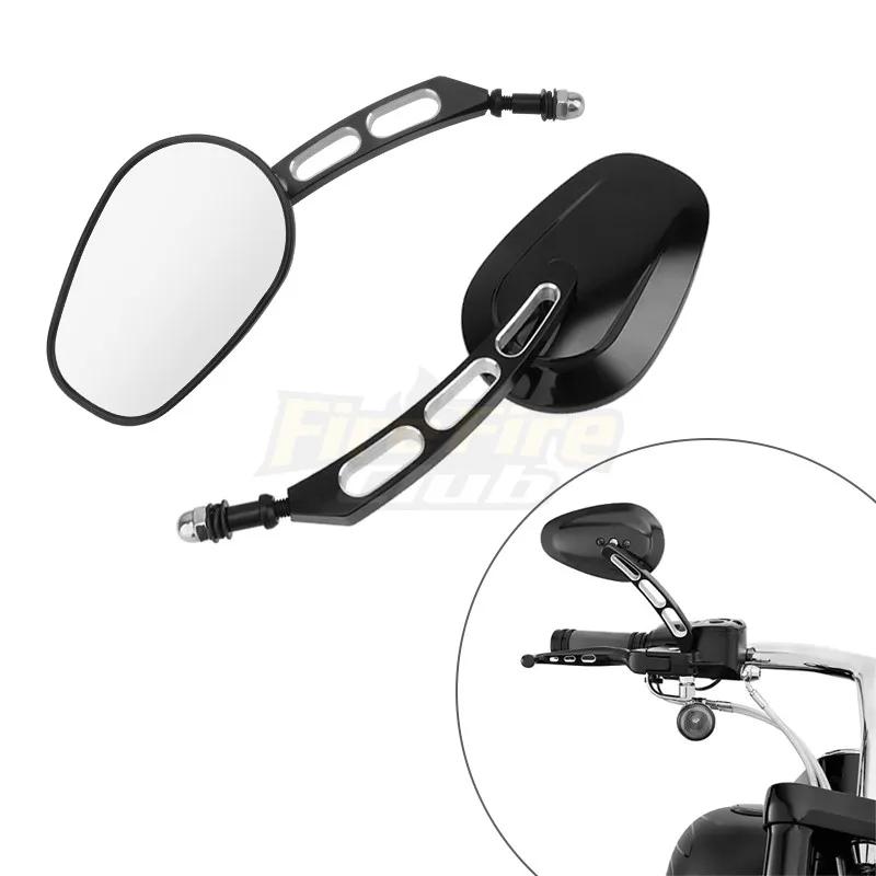 Rétroviseurs de moto rétroviseurs en verre rétroviseur latéral droit gauche pour Harley 883 1200 48