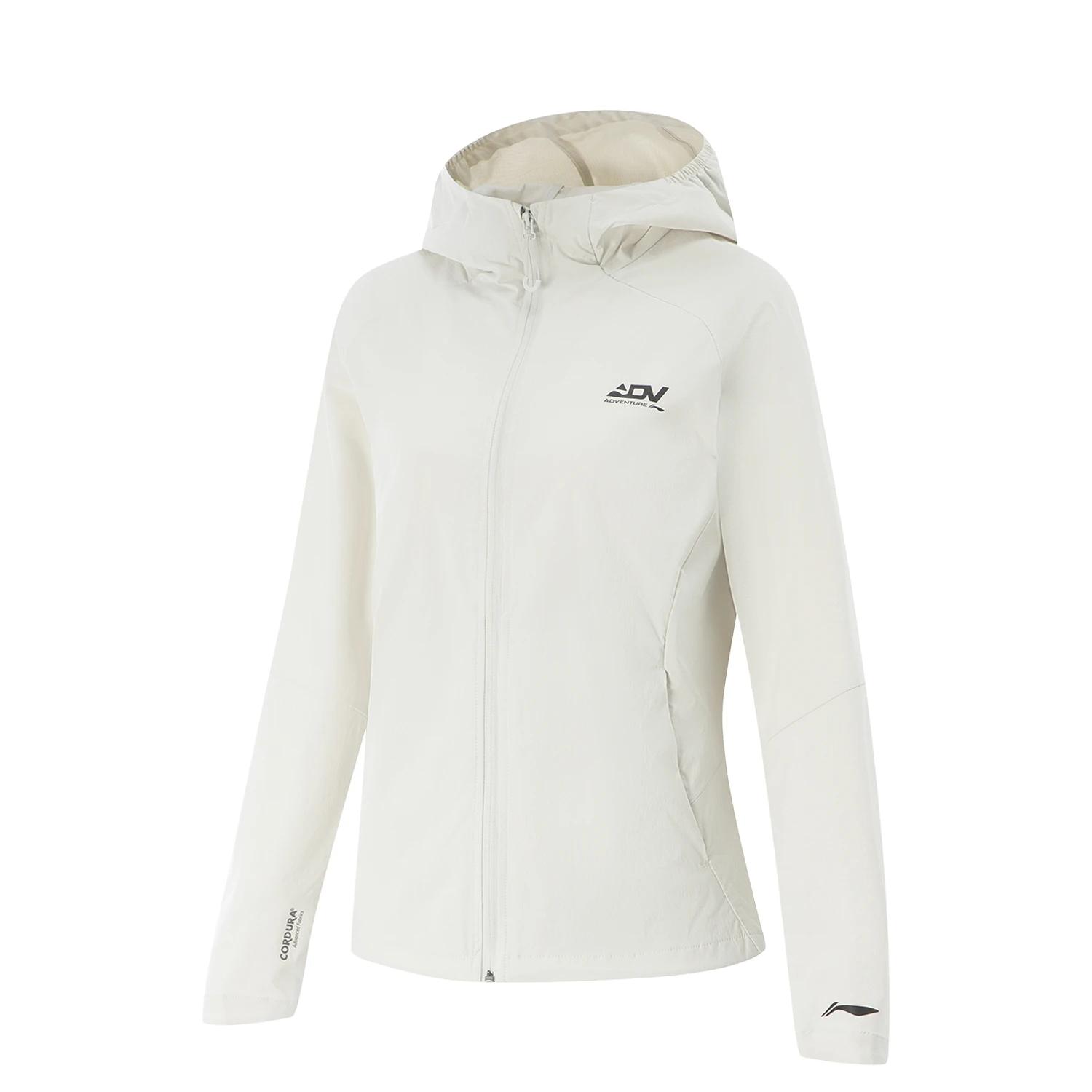 Li-Ning Veste de course coupe-vent pour femme LN WIND PROOF confortable, imperméable, respirante, sa